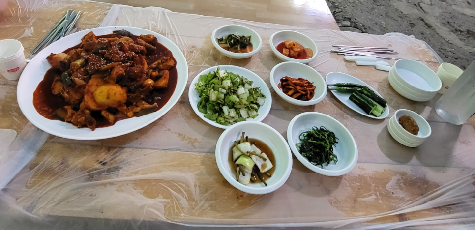 금화백숙 이미지