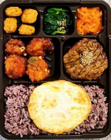 너비아니 닭강정