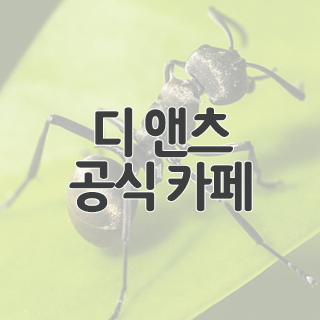  디 앤츠 공식 카페 찾아가기