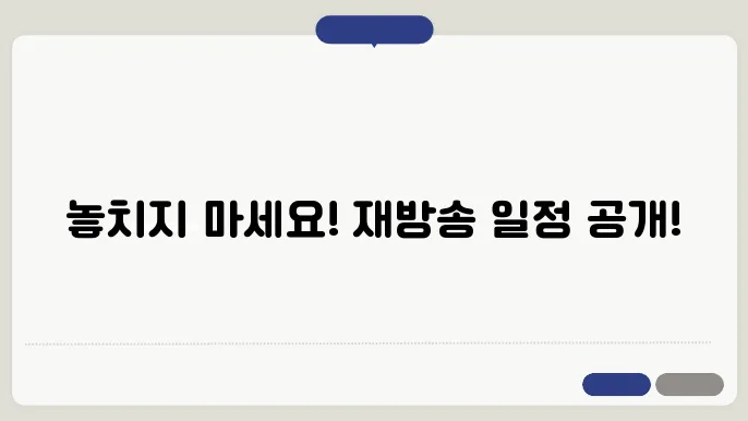 방송사 별 인기 프로그램 현황