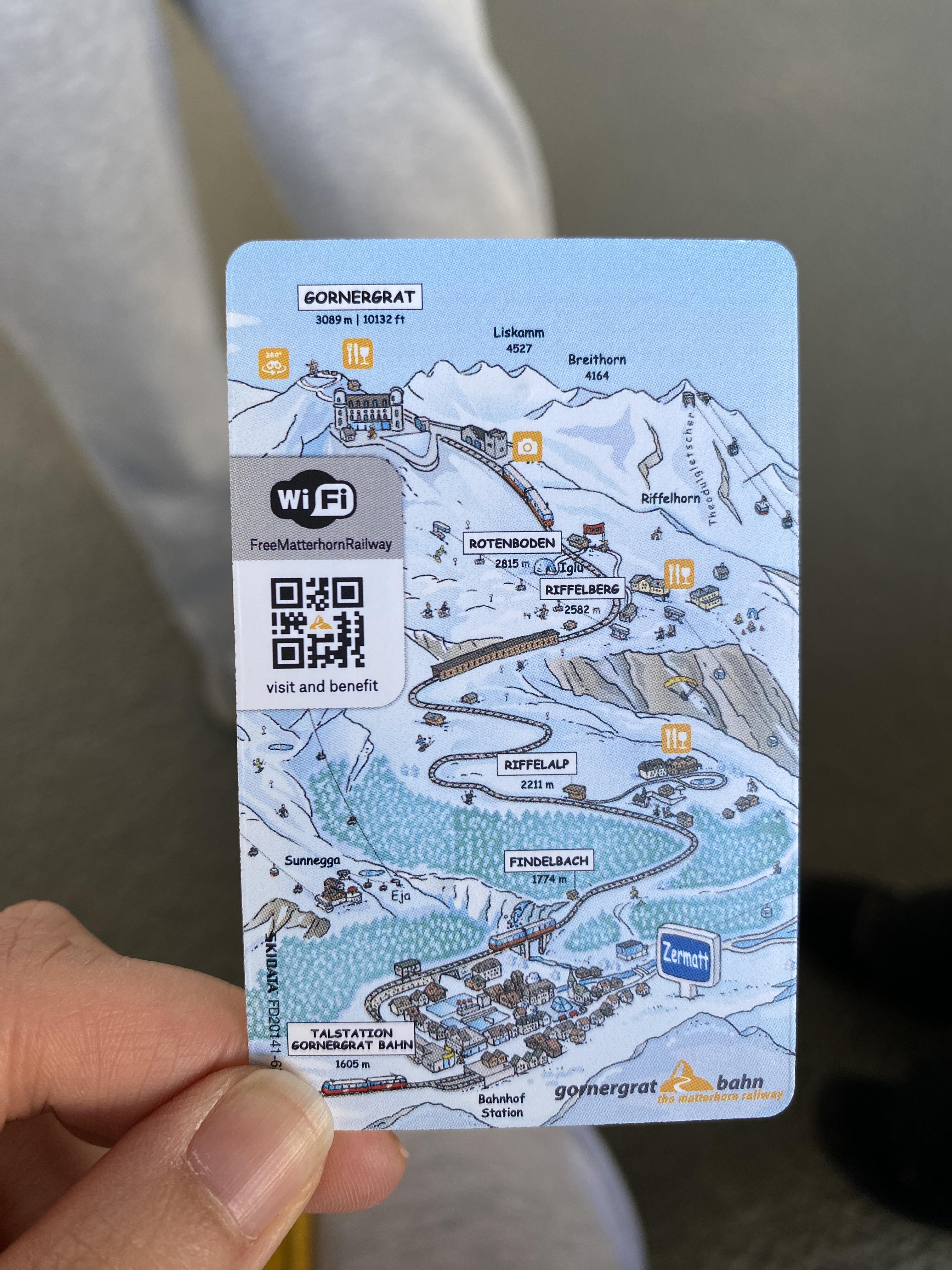 마테호른 산악열차 티켓