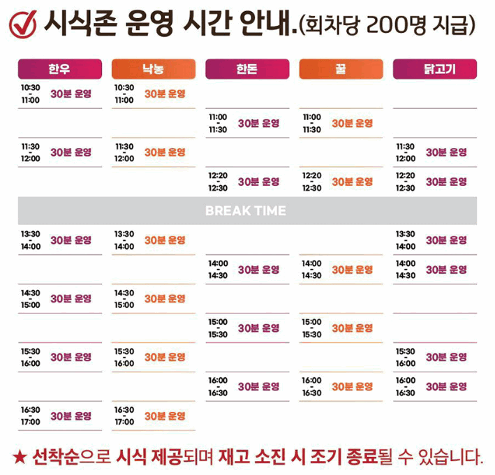 행주한우숯불구이축제 주차장&amp;#44; 프로그램&amp;#44; 이벤트 안내 2024