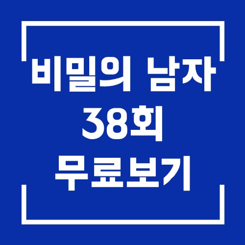 비밀의 남자 38회 다시보기 20201103