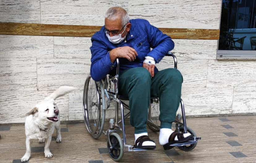 "친 자식도 저렇게는 못하겠네!" 강아지는 주인이 갑자기 쓰러져 병원으로 실려갔고, 6일 동안이나 강아지는 주인이 나오기만을 애타게 기다리고 있어.. 이를 지켜보는 많은 이들의 가슴이 먹먹해집니다.
