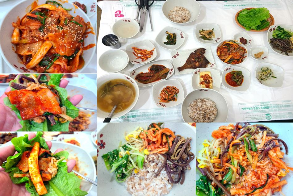  전라남도 한식 맛집 여수 우진보리밥