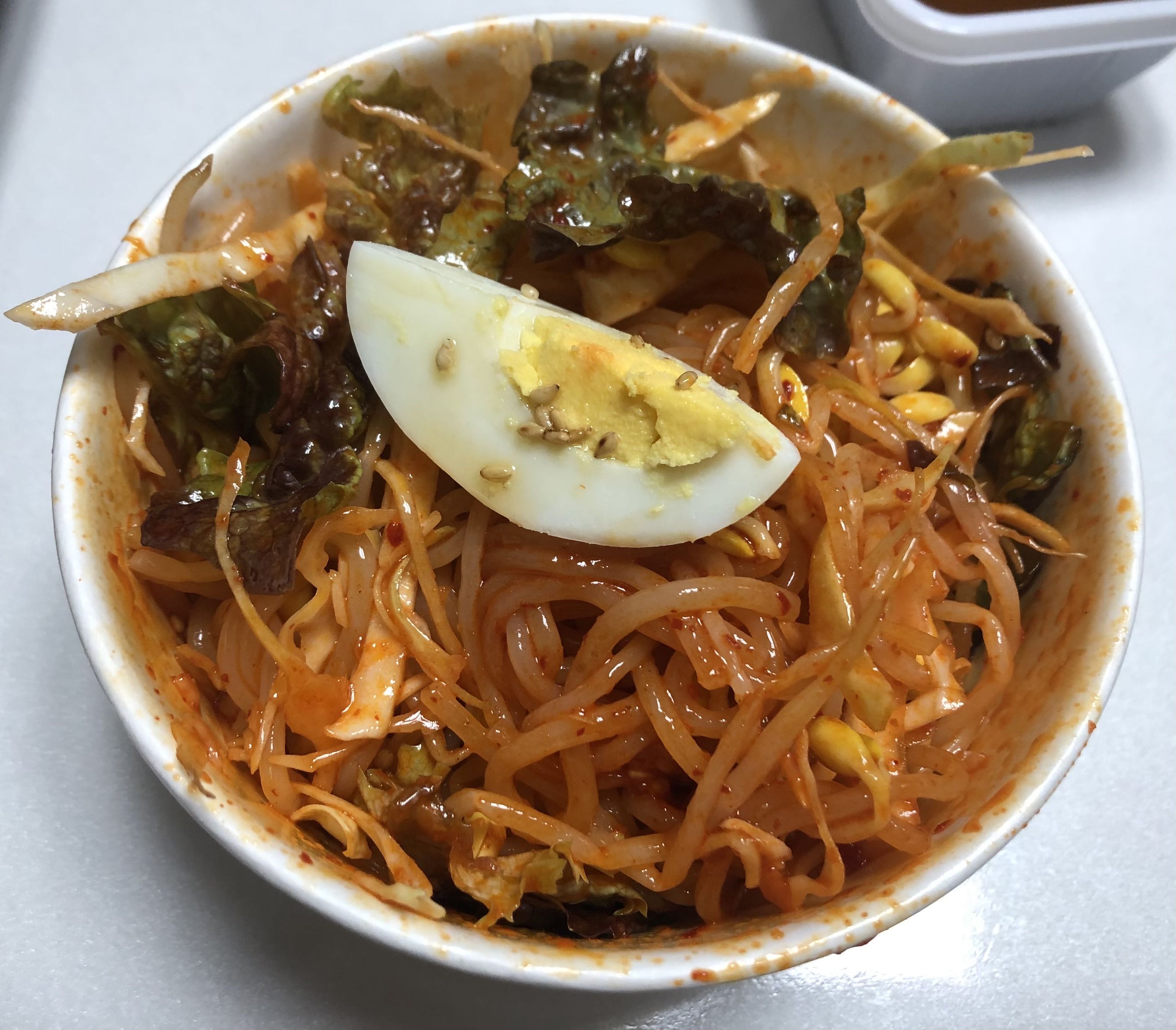 쫄면 비빈후