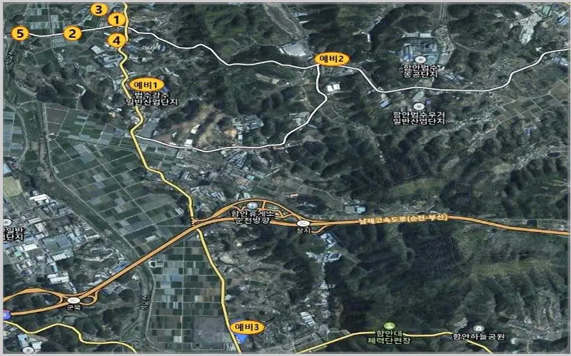 강주 해바라기 축제 주차장