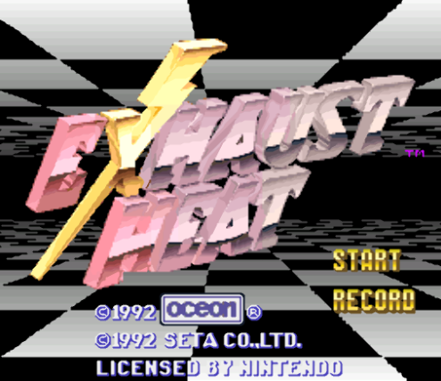  SNES ROMS - Exhaust Heat (EUROPE / 유럽판 롬파일 다운로드)