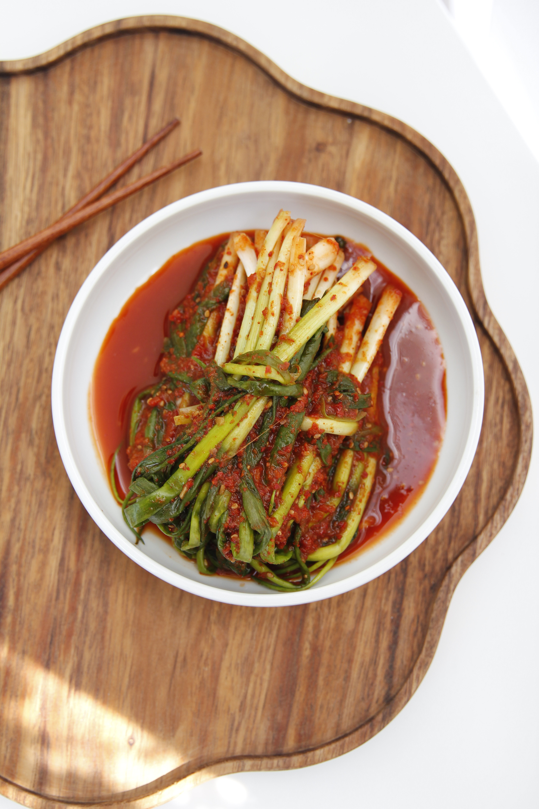 쪽파김치