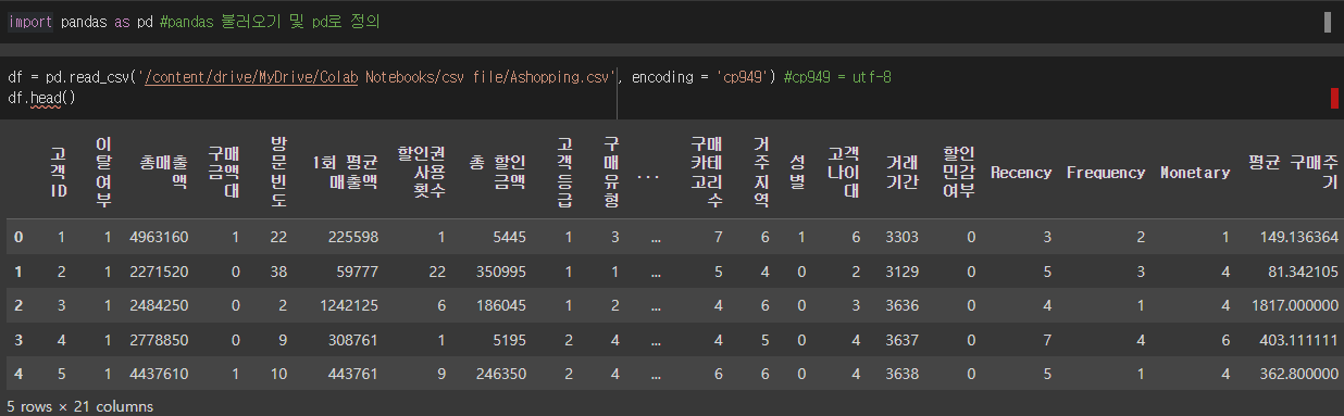 파이썬 - 결측값 1
