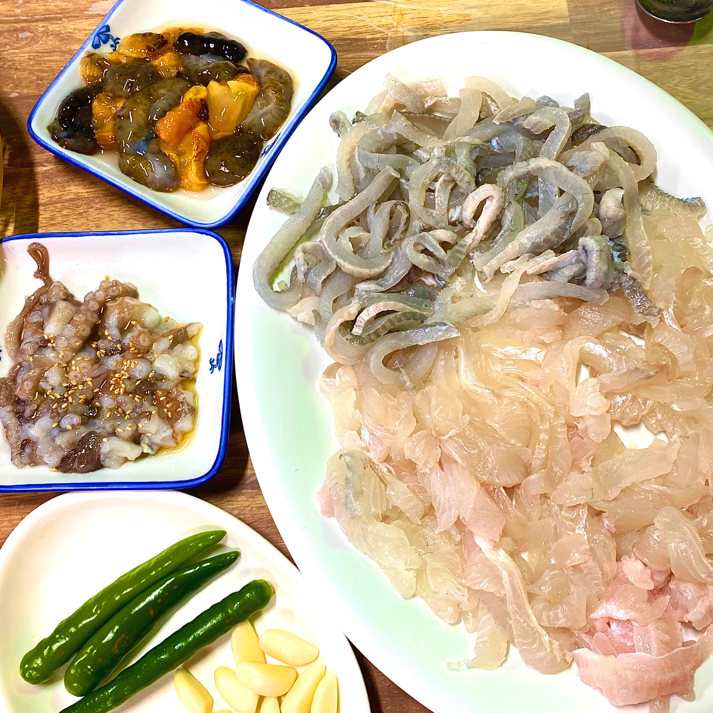 광어 반, 도다리 반