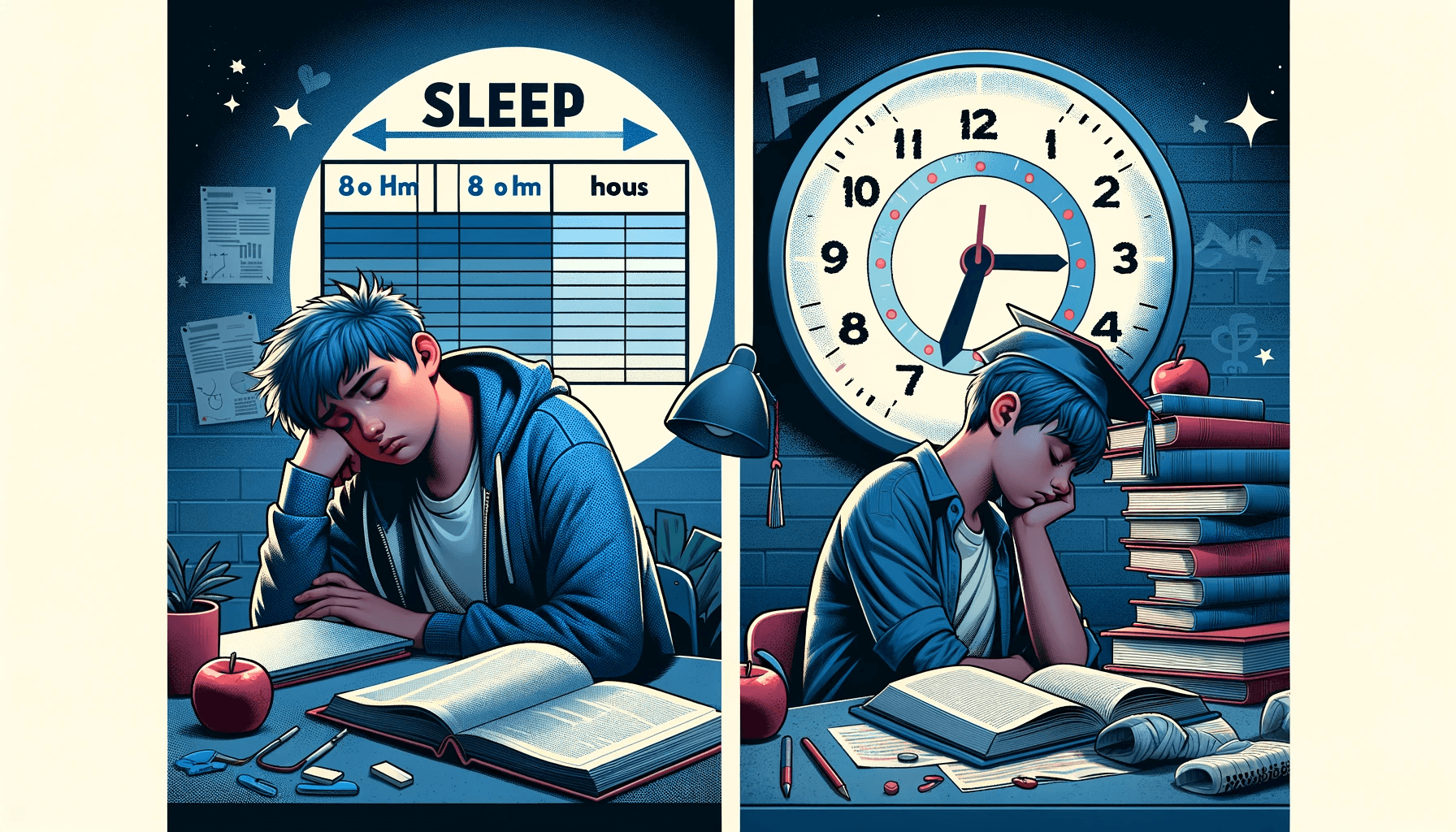 중고등학생의 적정 수면 시간