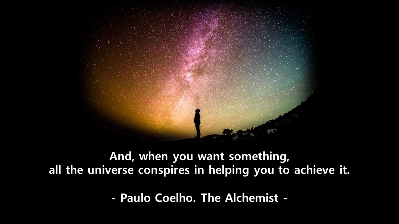  인생, 꿈, 사랑, 두려움, 극복에 대한 "소설: 연금술사(The Alchemist)" 영어 명대사 및 문구 모음