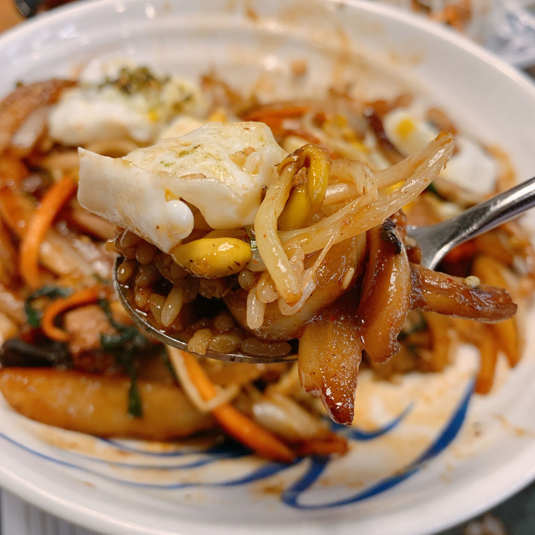 류서방짬뽕 중화비빔밥 한 숟가락