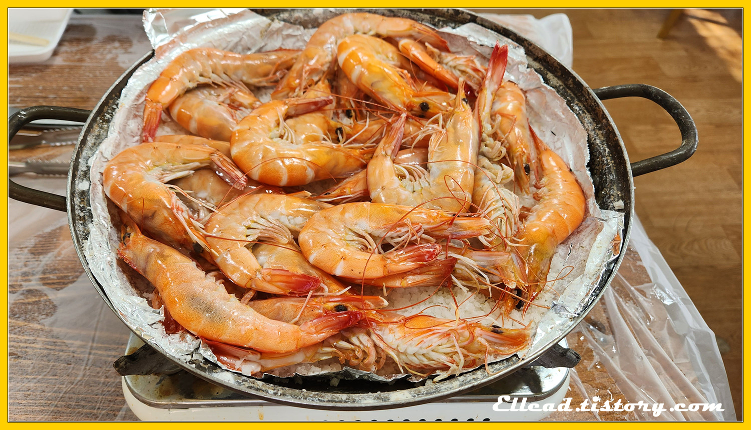  <제부도 맛집> 수성 2호 : 왕새우 소금 구이 맛집