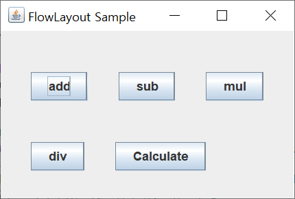 java flowlayout right align java flowlayout right align