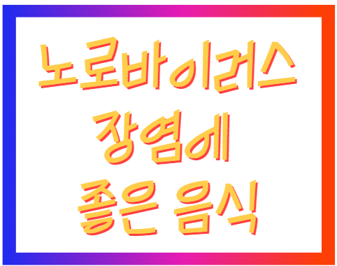 노로바이러스 장염