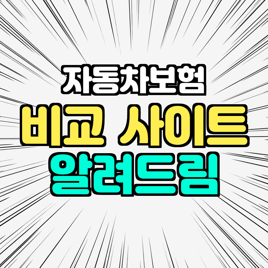  자동차 보험료 비교 견적 사이트 보험 다모아
