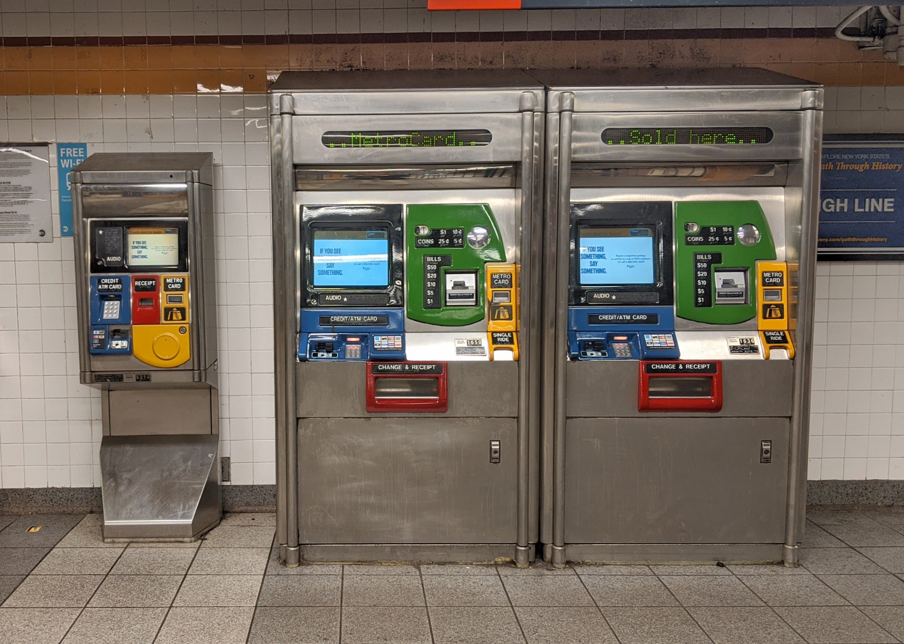 metrocard machine