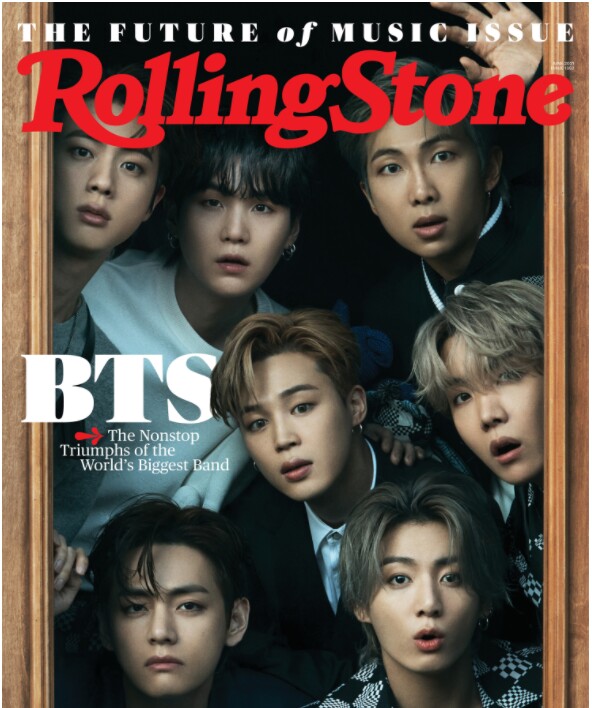  방탄소년단, Rolling Stone 표지 장식