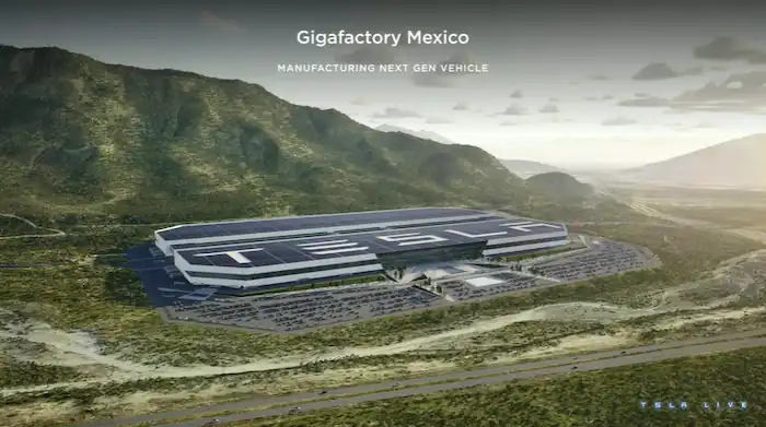 새로운 기가팩토리는 멕시코. 여기서 차세대 차량이 생산될 예정