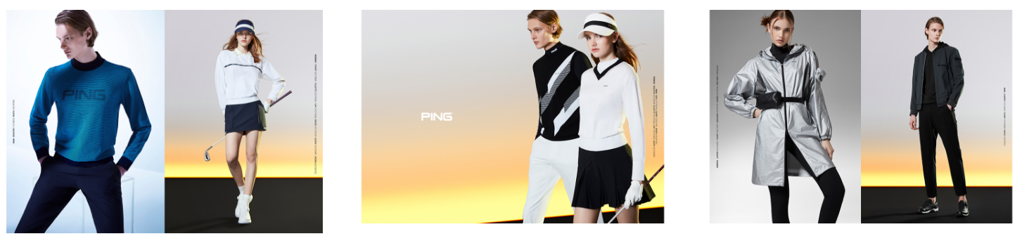 Ping Golf는 남성복 및 여성복