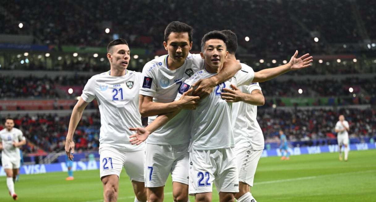  2023 AFC 아시안컵 B조 우즈베키스탄 인도 상대로 압도적 승리!