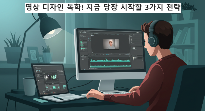 영상 디자인 독학! 지금 당장 시작할 3가지 전략