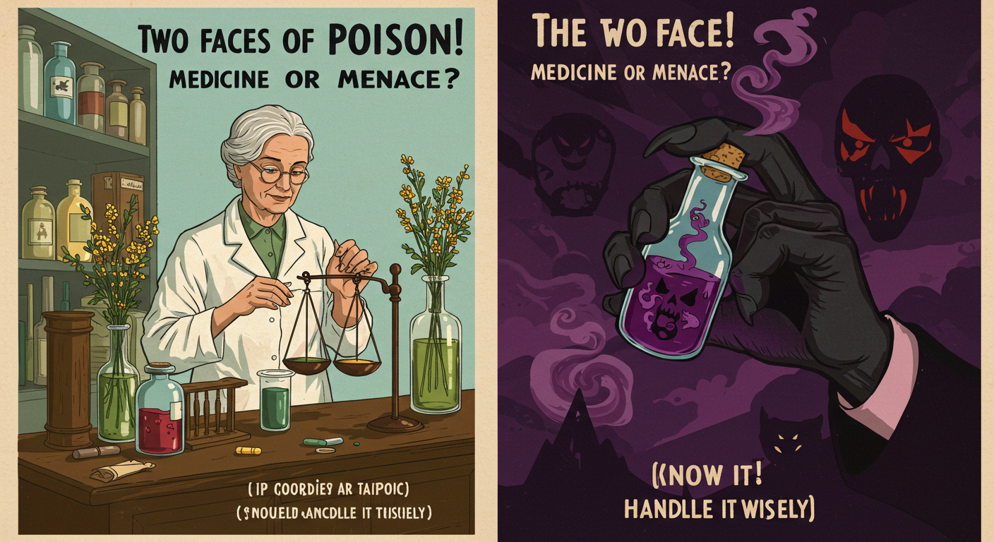 The Two Faces of Poison! Medicine or Menace? (Know It &amp; Handle It Wisely!)-1