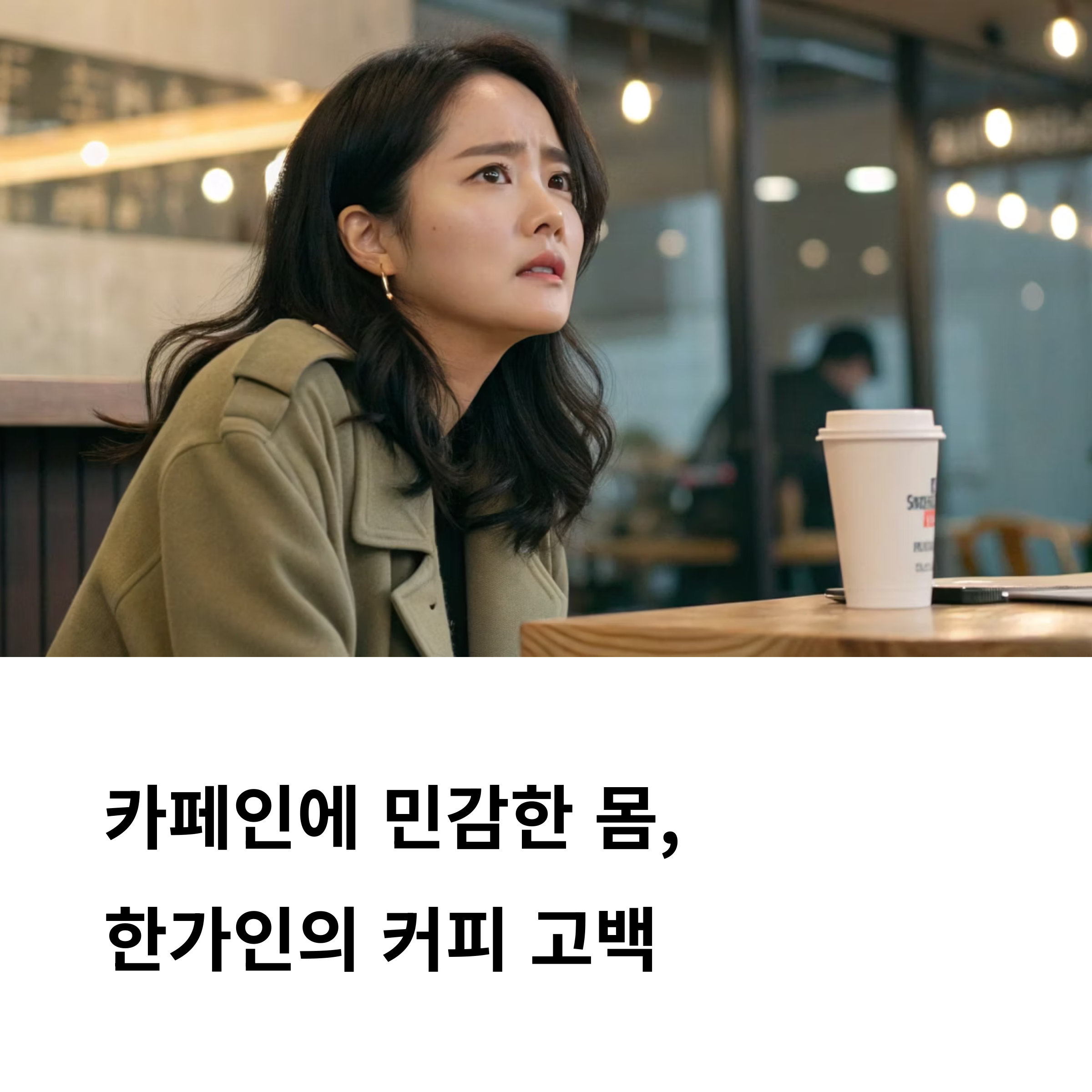한가인 커피, 카페인 부작용