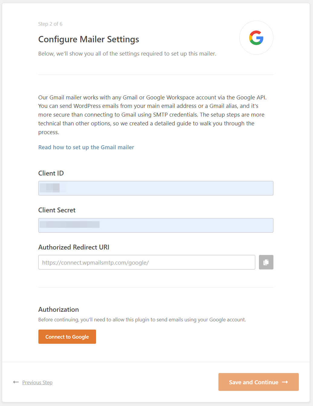 Google Search Console Web App Connect