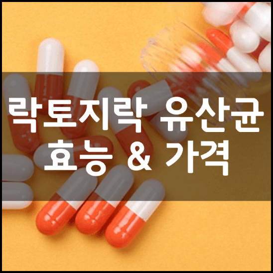 락토지락-유산균-성분-효능-가격