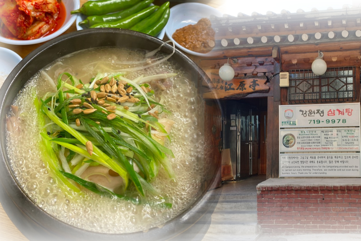  용산 맛집 삼계탕 추천 | 강원정