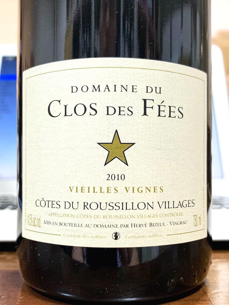 Domaine du Clos des F&eacute;es Vieilles Vignes Rouge 2010