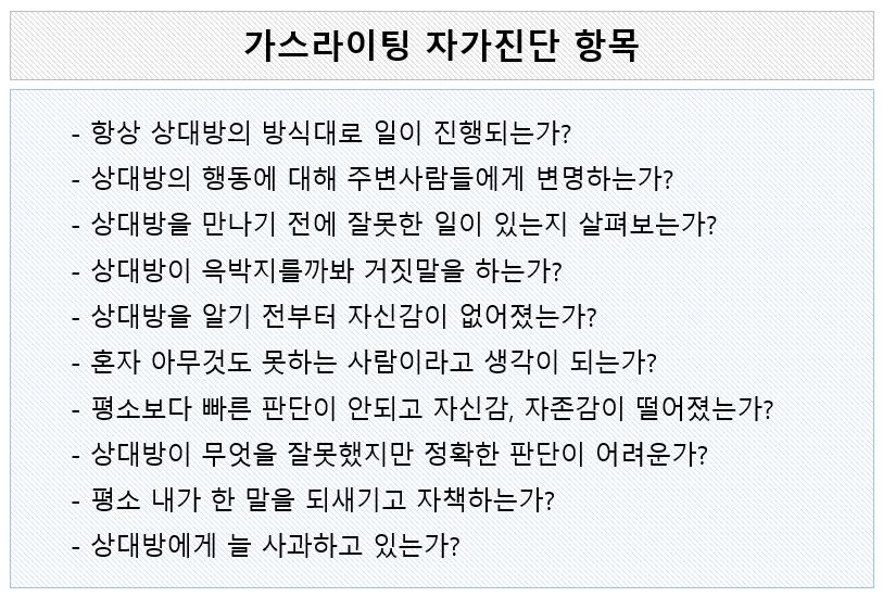 가스라이팅 뜻