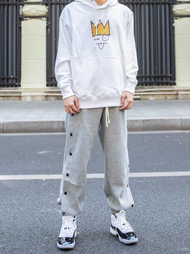  [FEAR OF GOD] 피어오브갓 사이드 버튼 스웨트 팬츠 (2 COLOR)
