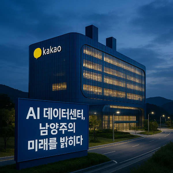 카카오, 남양주에 6000억 투자… AI 데이터센터로 지역 미래 밝힌다