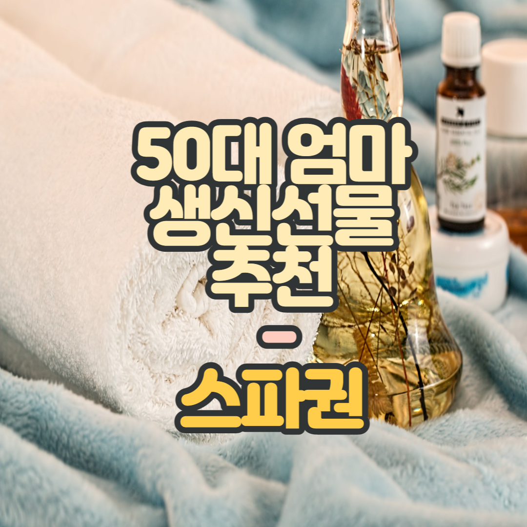  50대 엄마 생신 선물 추천 BEST10 모음