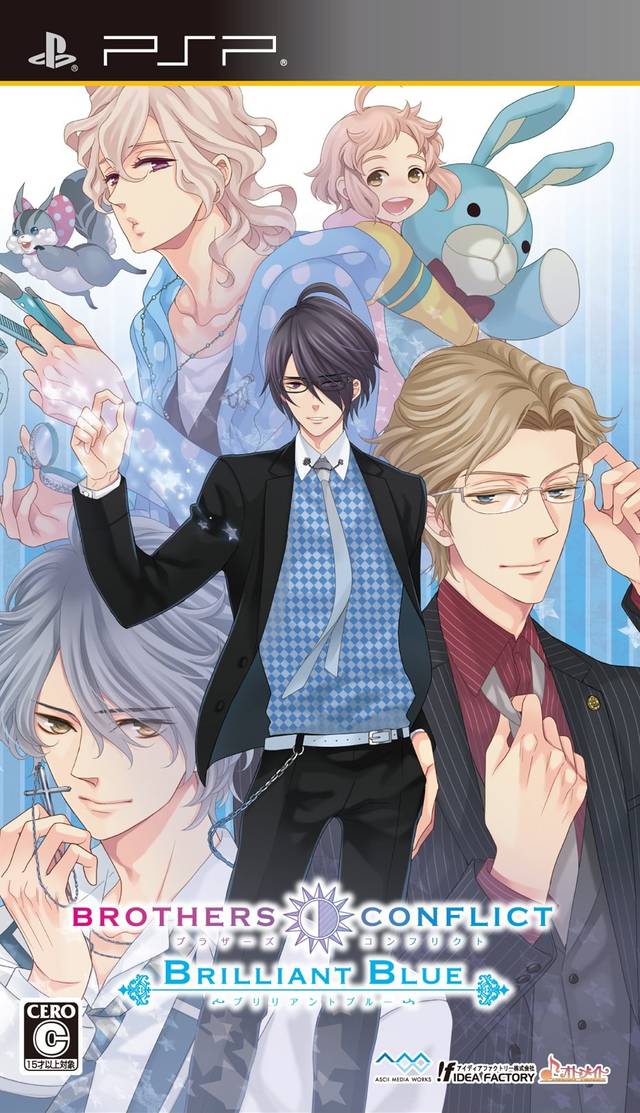  플스 포터블 / PSP - 브라더스 컨플릭트 브릴리언트 블루 (Brothers Conflict Brilliant Blue - ブラザーズ コンフリクト ブリリアントブルー) iso 다운로드
