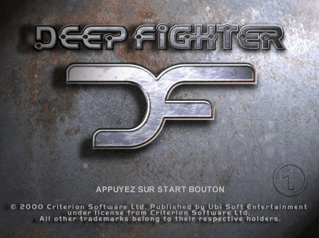  Deep Fighter 북미판 (드림캐스트 / DC CDI 파일 다운로드)