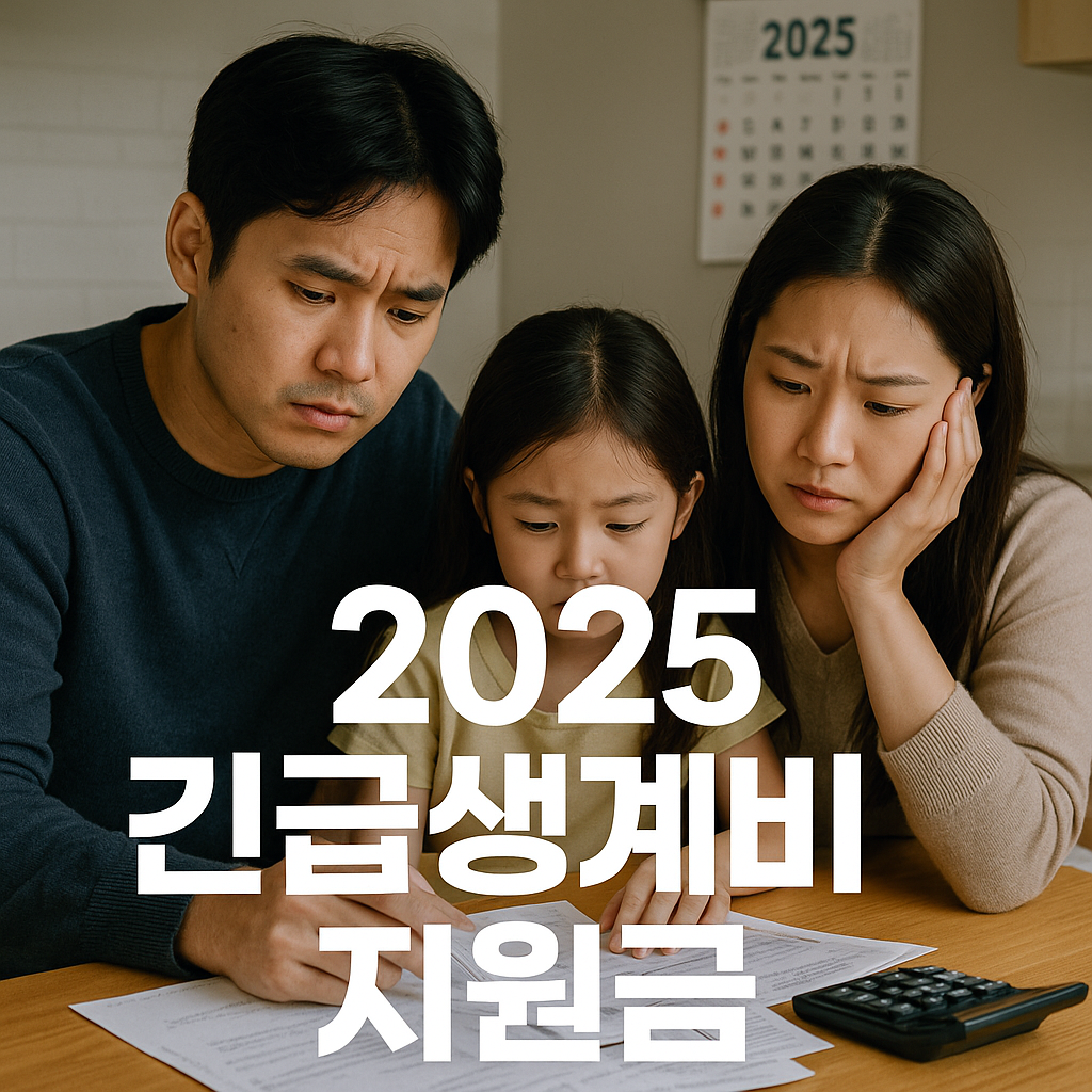 2025년 긴급 복지 지원 제도