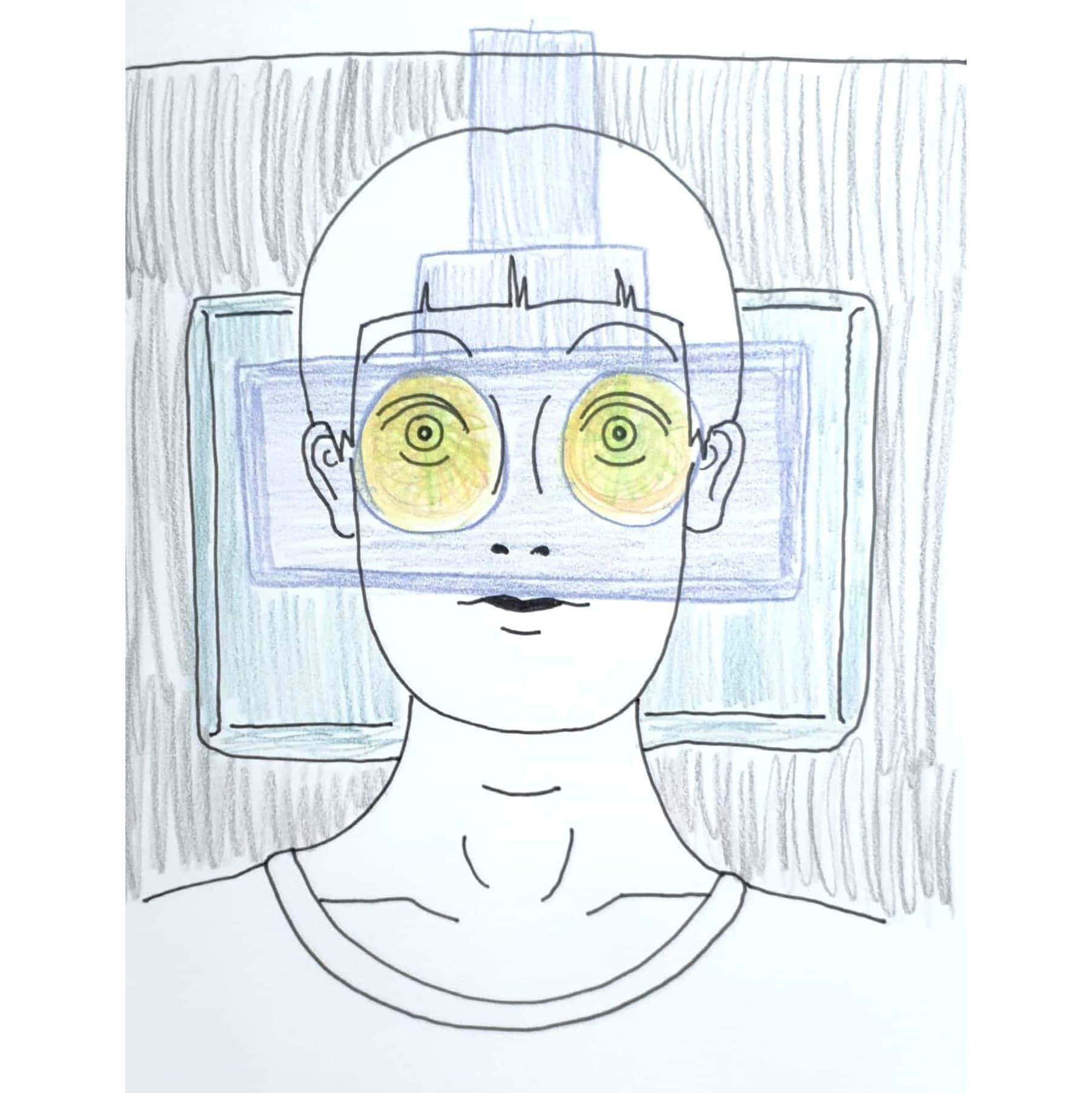  Change My Eyes 내 눈을 바꾸다 / 일러스트 그림 드로잉 / 인물화 그리기