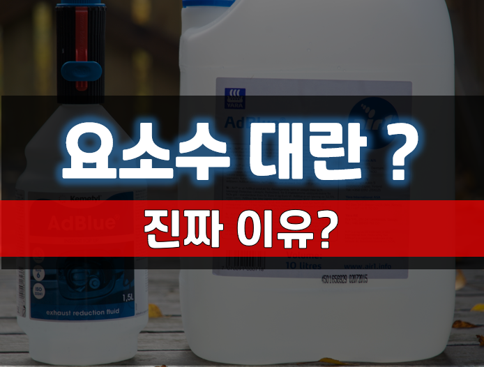  요소수 대란 간단 정리