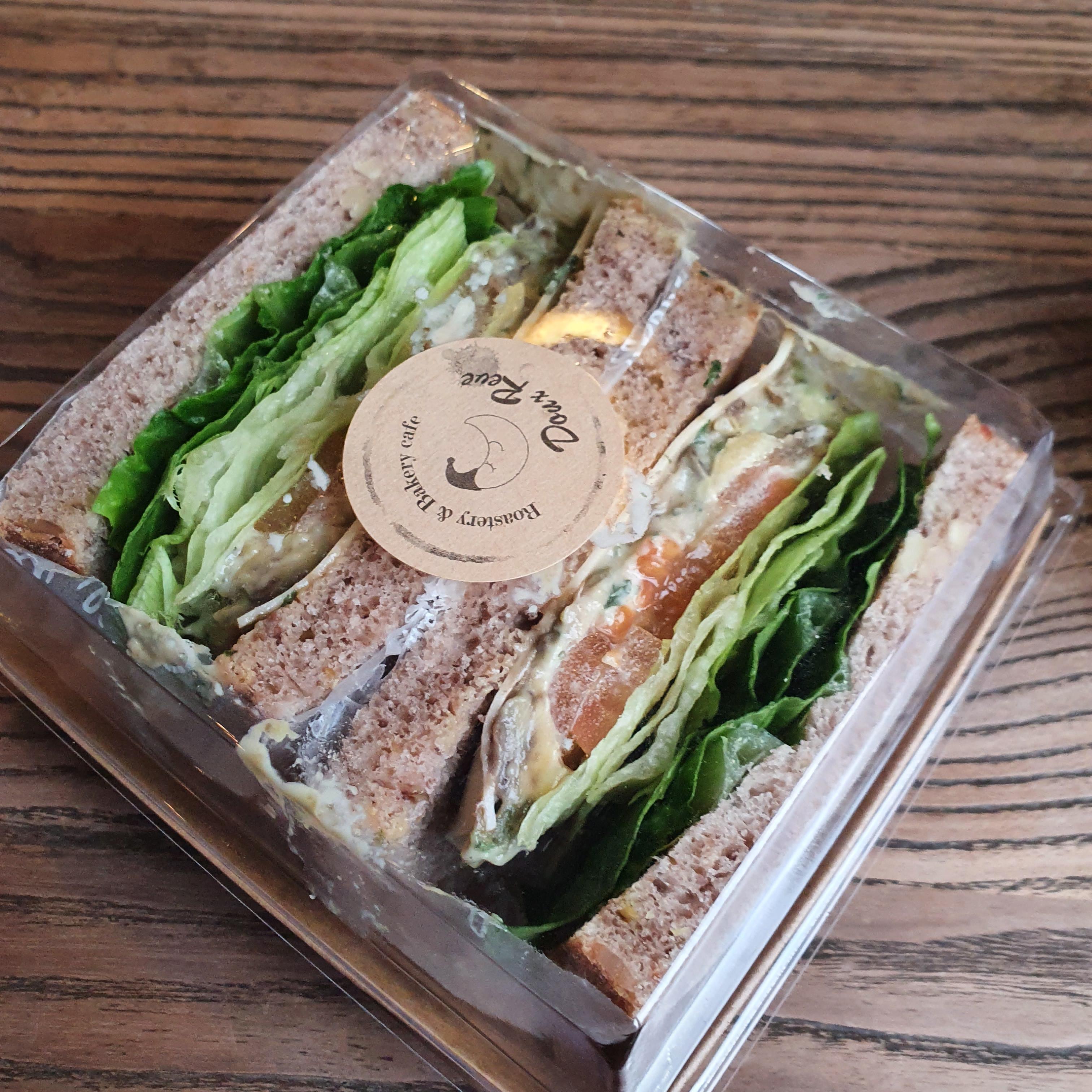  [강남/ 세곡] 여전한 닭가슴살 샐러드 맛집 - 카페 두레브 샐러드 샌드위치와 주차 후기