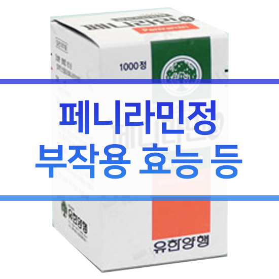 페니라민정-임산부-효능-부작용