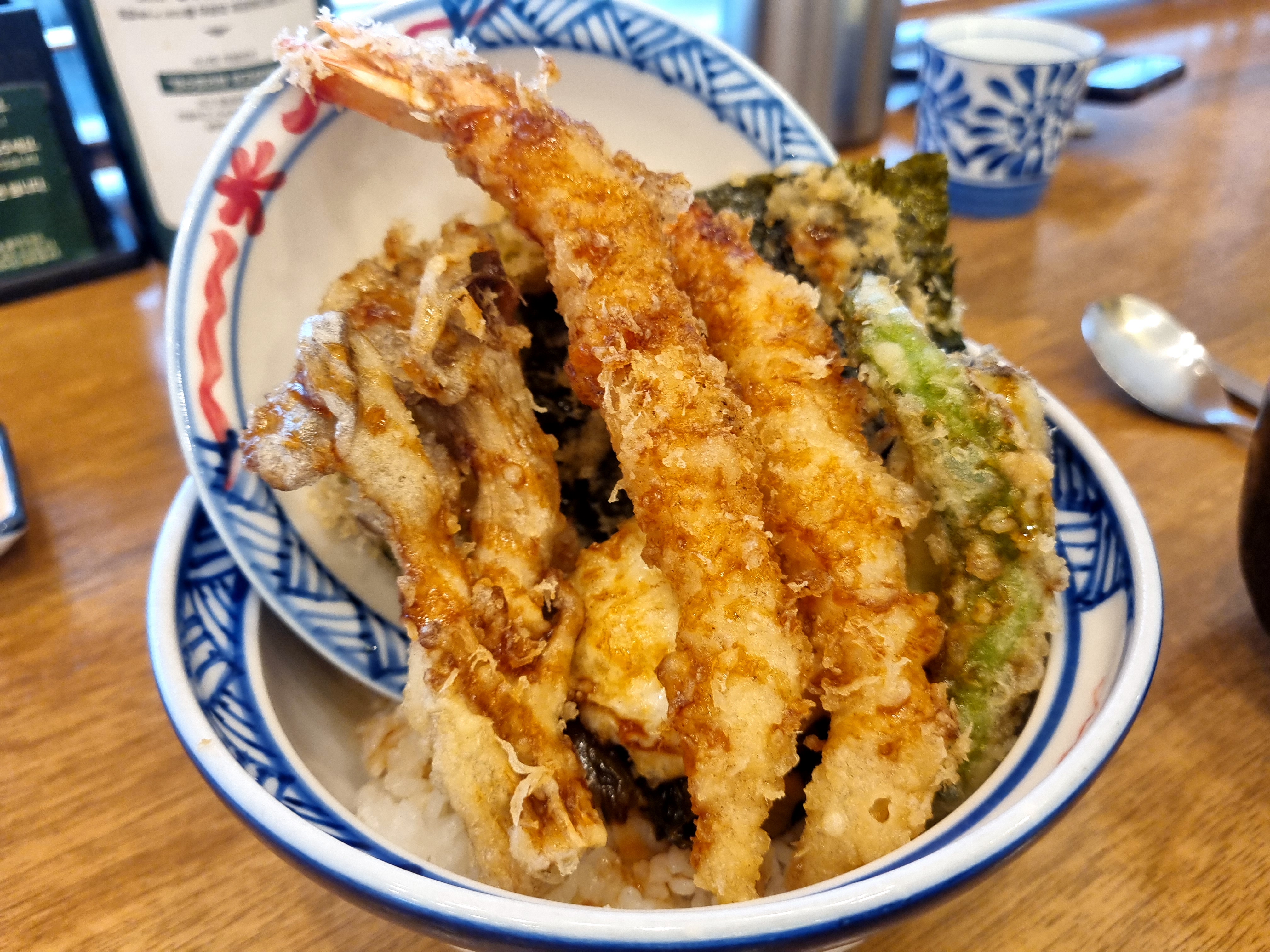  충북혁신도시 튀김 덮밥 맛집 저스트텐동 맛있어요