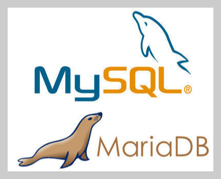 MySQL 과 MariaDB 로고