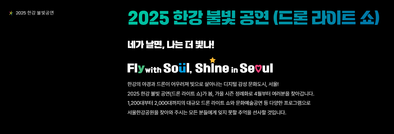 서울 라이트 드론쇼 뚝섬한강공원 주차 총정리