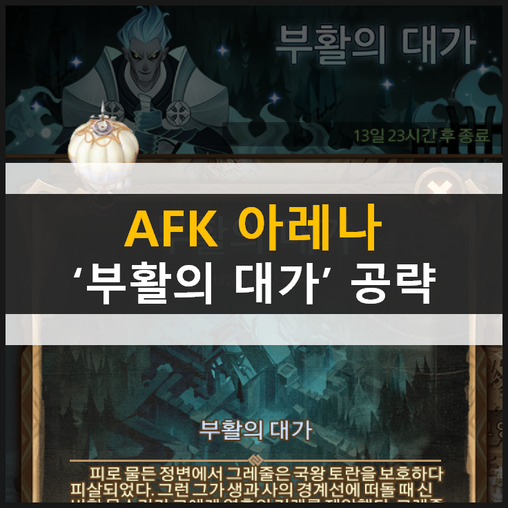  [AFK 아레나] 부활의 대가 월드 탐험 공략