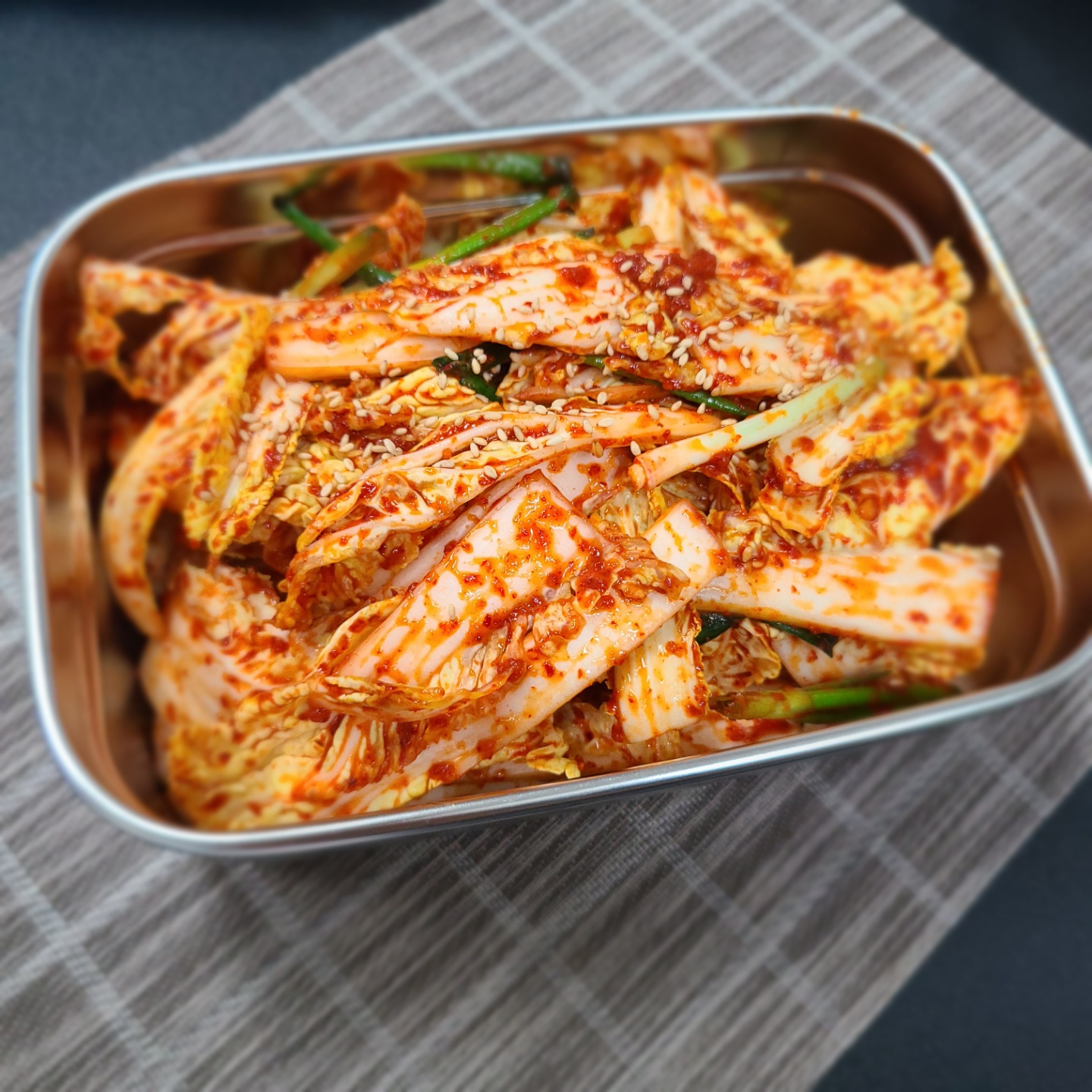  절이지 않아도 맛있는 알배추 겉절이 황금레시피